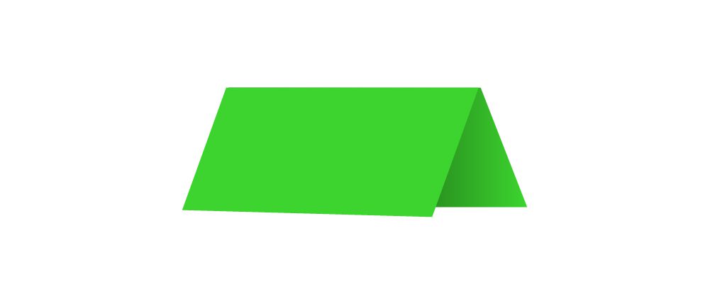 Voorbeeld van een mountain fold
